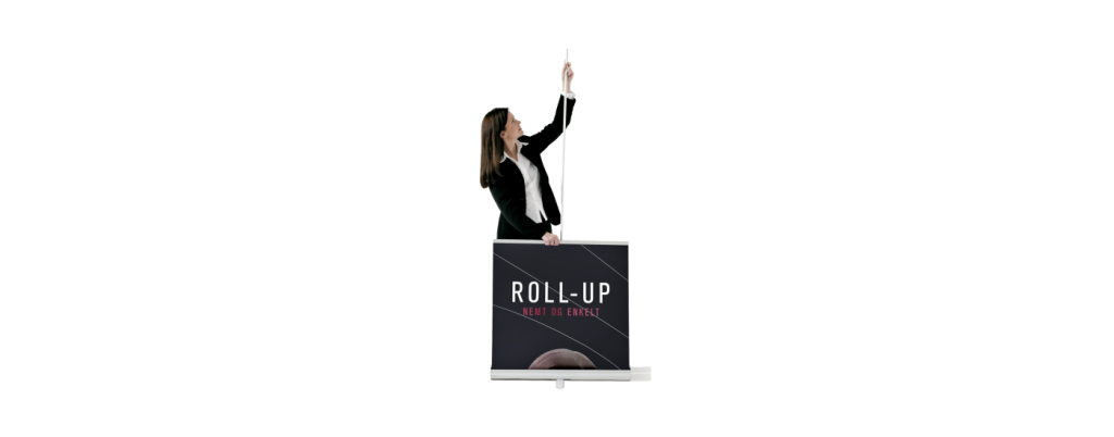Udskiftelig dug til roll-up