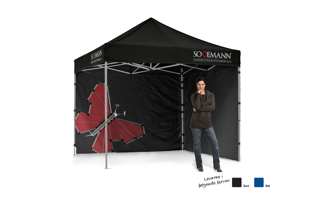 Pavillon A og B (stativ + dug)