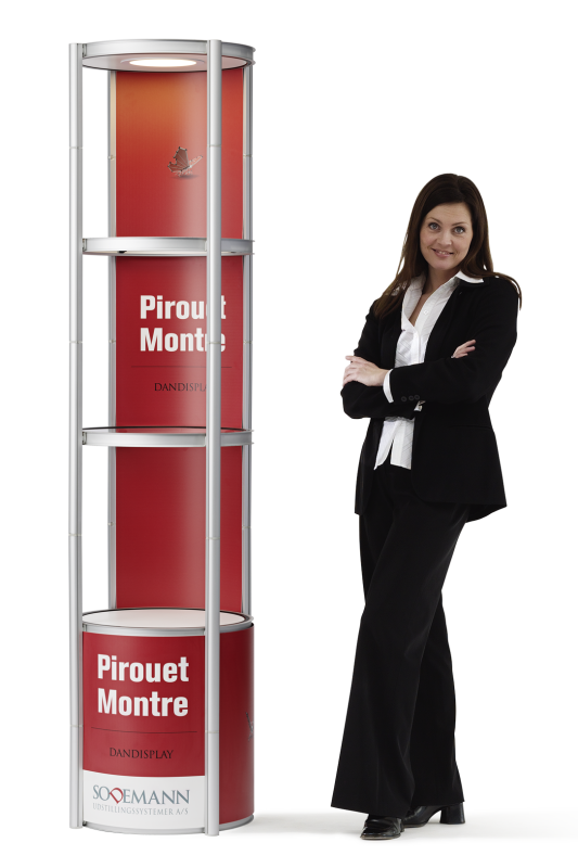 Pirouet Showcase incl. trolley