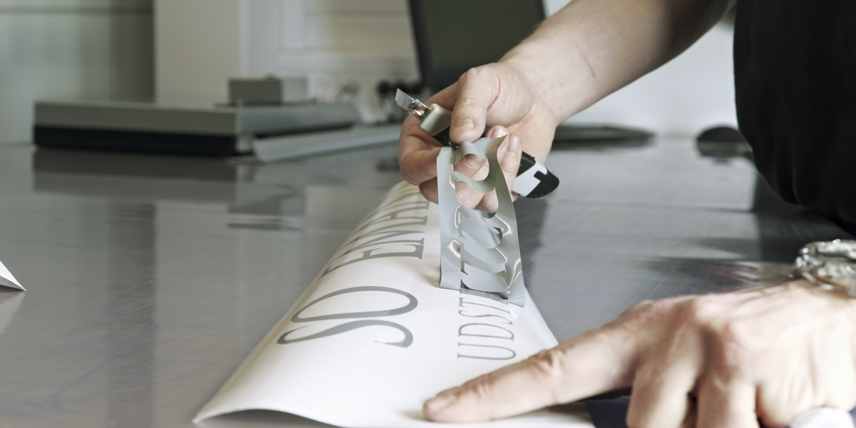 Cut-out vinyl