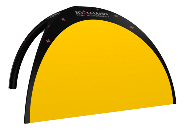 Airtent - 4 meter wall - Yellow