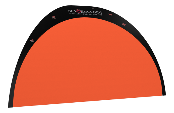 Airtent - 5 meter wall - Orange